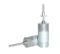 12V Electirc electronic starter Long Shaft DC electronic starter 24V Threaded Shaft For DIY parts JGB37-555 IINKUEYK(Bracket Motor,22RPM_24V)