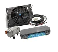 12V Electric Air Conditioner Kit, Universal Under Car AC System for RV, Van, Truck, Boat, Bus - Efficient Cooling for Vehicles