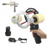 12V Electric Cable Wrapping Machine, 70-380 RPM Variable Speed Tape Winder for Wire Harness & Hose Protection, Portable Handheld Tool with Battery