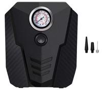 12V Electric Car Tyre Inflator 150PSI Portable Air Compressor Pump, Digital Auto Shut Off, Rapid 35L/Min Flow, 120W, LED Light, Multi-Functional for Car Bike Motorbike Ball with 3 Nozzle