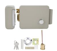 12V Electric Control Lock, Anti - Theft Security Door Lock, Super Sensitive Quick Response Access Control with Iron Powder Construction for Home Office Gate Entry, Easy Installatio