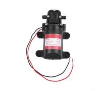 12v Electric Diaphragm Pump High Pressure 0.48mpa Water Flow 3.5l Per Minute For Agricultural Sprayer Car Wash Garden Irrigation System Black Abs Body(12V)