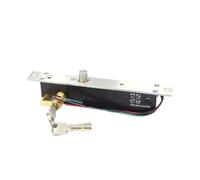 12V Electric Drop Bolt Lock Manual Unlock Cylinder Normally Open Electronic Deadbolt for Door Access Control