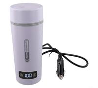 12V Electric For Car Kettle, 500ml Fast Heating Water Heater, Safe and Compact Design for Travel Use (purple)