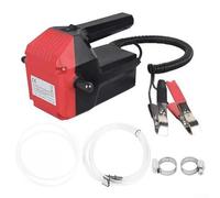 12v Electric Oil Change Pump For Car Engine Diesel Crude Extractor Scavenge Exchange Tool Red Portable Fluid Transfer Device With Hoses And Clamps For Automotive Motorcycle For Quad Industrial Use