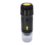 12V Electric Travel Coffee Maker, with 20 Bar Pressure, Compatible with Coffee Capsules and Ground Coffee, Compact Design for Camping, RV, Hiking