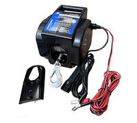 12V Electric Winch Boat Trailer Recovery Winch Puller - Versatile to Use Can Attach to a Tow Hitch and Pull All Kinds of Vehicles and Equipment