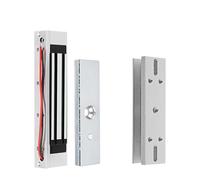12V Electromagnetic Locks 180KG/350lbs Electric Magnetic Lock ZL U Bracket For Electronic Door Access Control System Waterproof(Lock with U Bracket)