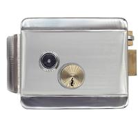 12V Electronic Door Lock Access Control System Silver Security Smart Intelligent Single Head Lock with for Home Intercom System