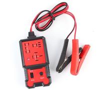 12V Electronic Relay Tester Professional Automotive Battery Diagnostic Tool for Car Relay Testing Function Check Compact ABS Design
