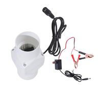 12V Exhaust Fan Home Quiet Inline Duct Fan Industrial Fan Bathroom Kitchen Ventilation Fan for Bathroom Kitchen