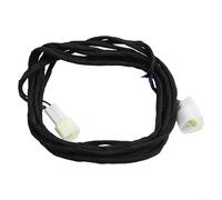 12V Extension Wire for LCD Screen on 2/5/8KW Diesel Heaters Compatible with Chinese Heating Units Black Coating