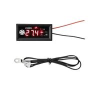 12V Fan Temperature Controller Speed Regulator with Red Black Wire Input