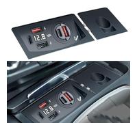 12V Fast Charging Socket Panel for Q5 2010-2018 Model 12V Fast
