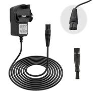 12V Fit for Braun-Shaver-Charger Cable UK Plug Power Adapter for Series 1 3 5 7 8 9 Silk-épil 5 7 9 XT5 Cruzer Trimmer Grooming Device 1.2m Cord