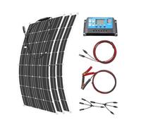 12V Flexible Solar Panel 100W 200W 300W 400W Bendable | Waterproof Monocrystalline Best Solar Panel RV(300w Solar Kit)