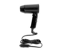 12V Foldable Car-Styling Hair Dryer Hot Cold Blow with 2 Levels Portable Window Defroster for Self-Driving Use