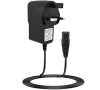12V for Braun Shaver Charger Cable Series 9, 3, S3, Electric Razor Shaver Adapter Power for Epilator Silk-Epil 9, 7, 5, 3040S 7220 5544 5409 5377, Trimmer Beard 3 Pin Charging UK Plug (1.5m)