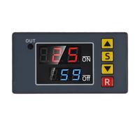 12V for Time Delay Switch 10A Timer with 12V and Time from 1 second to 999 hours and cycle working modes broad applicability reliable performance