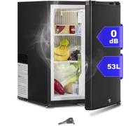 12V Fridge Campervan Van Truck Leisure Camping Fridge 2 Way DC AC 53L With Lock [EEK: G]