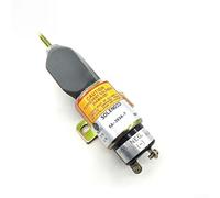 12V Fuel Shut Off Solenoid Valve SA3934T 17003004 for Excavator Engine - Heavy Duty Stop Solenoid for Diesel Systems Tractor Mower Marine