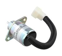 12V Fuel Shutoff Solenoid Valve 1503ES-12A5UC5S 17454-60010 SA-4569-T Compatible with Kubota Excavator Engine Shutdown Heavy Machinery Construction Equipment Pa