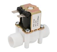12V G1/2" NC Plastic Electrical Inlet Solenoid Water Valve, Water Dispense Solenoid Water Valve