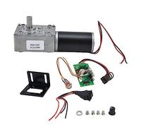 12V Geared Motor Turbo Speed Reduction Motor with 8mm Shaft High Accuracy Smooth Operation for Curtain Machines Billboards Window Openers (12V12RPM)