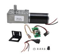 12V Geared Motor Turbo Speed Reduction Motor with 8mm Shaft High Accuracy Smooth Operation for Curtain Machines Billboards Window Openers (12V400RPM)