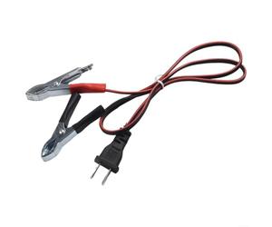 12V Generator Charging Cable with Clips for Predator for honda for champion - 60cm DC for battery for RV Camper Van Solar Power Station Backup