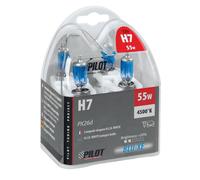 12V Halogen Lamp Blue-Xe - H7 - 55W - PX26d - 2 Pcs - Box Plast