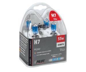 12V Halogen Lamp Blue-Xe - H7 - 55W - PX26d - 2 Pcs - Box Plast