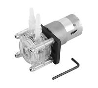 12V High Flow Peristaltic Liquid Pump Vacuum Pump Strong Suction Self Priming Peristaltic Pump for Aquarium Lab Analytical(Color:Clear)