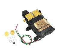 12V High Pressure Double Head Diaphragm Water Pump Electric Water Sprayer Pump Durable Multi Purpose Agricultural Water Pump for Farmland Irrigation Garden Greening Domestic