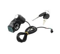 12V Ignition Coil Motorcycle Ignition Lock With 2 Keys For M4 PRO Electric Scooter Cylinder Starter Switch Locks Kick Replacement Parts(With plug)