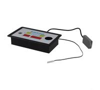 12V Incubator Thermostat ZFX-W9002 for Poultry Egg Hatching with Precise Temp Control Between 37.3C and 38.3C and Alarm Thresholds at 37C and 38.6C