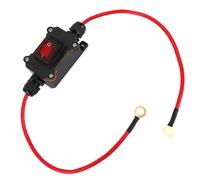 12V Inline Cord Switch, Waterproof IP65 25A 12 Volt On/Off Power Switch with 10AWG Copper Cable for Battery Disconnect Automotive Marine RV and DIY Electrical Projects Outdoor Light