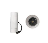 12V Inline Duct Ventilation Fan - High-Speed 24300RPM, Efficient Air Circulation, Brushless Motor, 12W Low Noise (53dB), Multi-Size Options (25/32/40/50mm) For Home, Bathroom, Indoor Gardening(50mm)