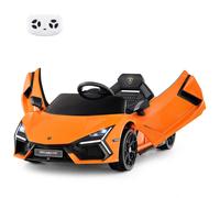 12V Kids Ride on Car Licensed Lamborghini Revuelto Electric Vehicle-Grey COSTWAY Orange One Size