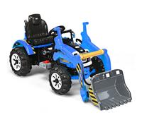 12V Kids Ride On Excavator Battery Powered Toy Electric Motorized Truck