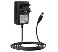 12V Laptop Charger 3A 2A for GeoBook 2E 1E Gateway Laptop 100-240V 50-60Hz Replacement Power Supply Converter Adapter Cable AC/DC UK Plug for CCTV Security Camera LED Strip Lights LCD Monitor