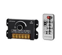 12v LED Dimmer with Remote Control &Timer Function, DC 5-24V 40A Aluminum7497 [EEK: Regular]