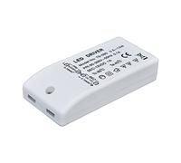 12V LED Driver 12W 1A Power Supply with Overcurrent Protection | Switch mode LED driver 12V DC 1A power transformer for LED strips cabinet lights with flame retardant ABS shell
