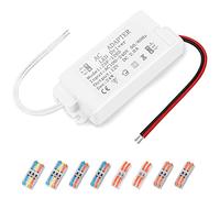 12v led driver, 24W 2A 12v light transformer led, led strip light transformer 240V AC to 12V DC 2A, 12v led transformer, for LED Strip Lights, Cabinet Lights and G4, MR11, MR16 LED Light