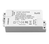 12V LED Driver 2A 24W LED Transformer, Low Voltage Led Driver Adapter,240V AC to 12v DC Constant Voltage Driver for led Strip, Display, Cabinet Lights, Bulbs and Ring Doorbell (24W)