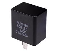12V LED Flasher Relay 0.1W-150W 2-Pin Indicator Turn Signal Relay Automotive Motorbike