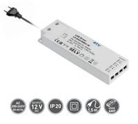 12V LED Light Driver mini AMP Constant Voltage Easy Click with EU Plug