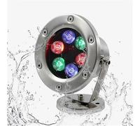 12V LED Pool Light, IP68 Waterproof, High Brightness, Stainless Steel, Complete Pond Lighting
