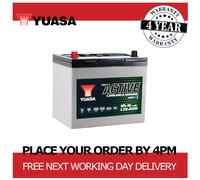 12V Leisure and Marine AGM Battery, Yuasa L26-AGM, 90Ah 330CCA for Camper, Boat