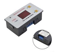 12V Low Voltage Cut-Off Controller Module for Battery Protection | Adjustable Turn-On/Turn-Off Threshold | 20A Load Control | LED Indicator | for 12V Lead-Acid and Li-ion Batteries